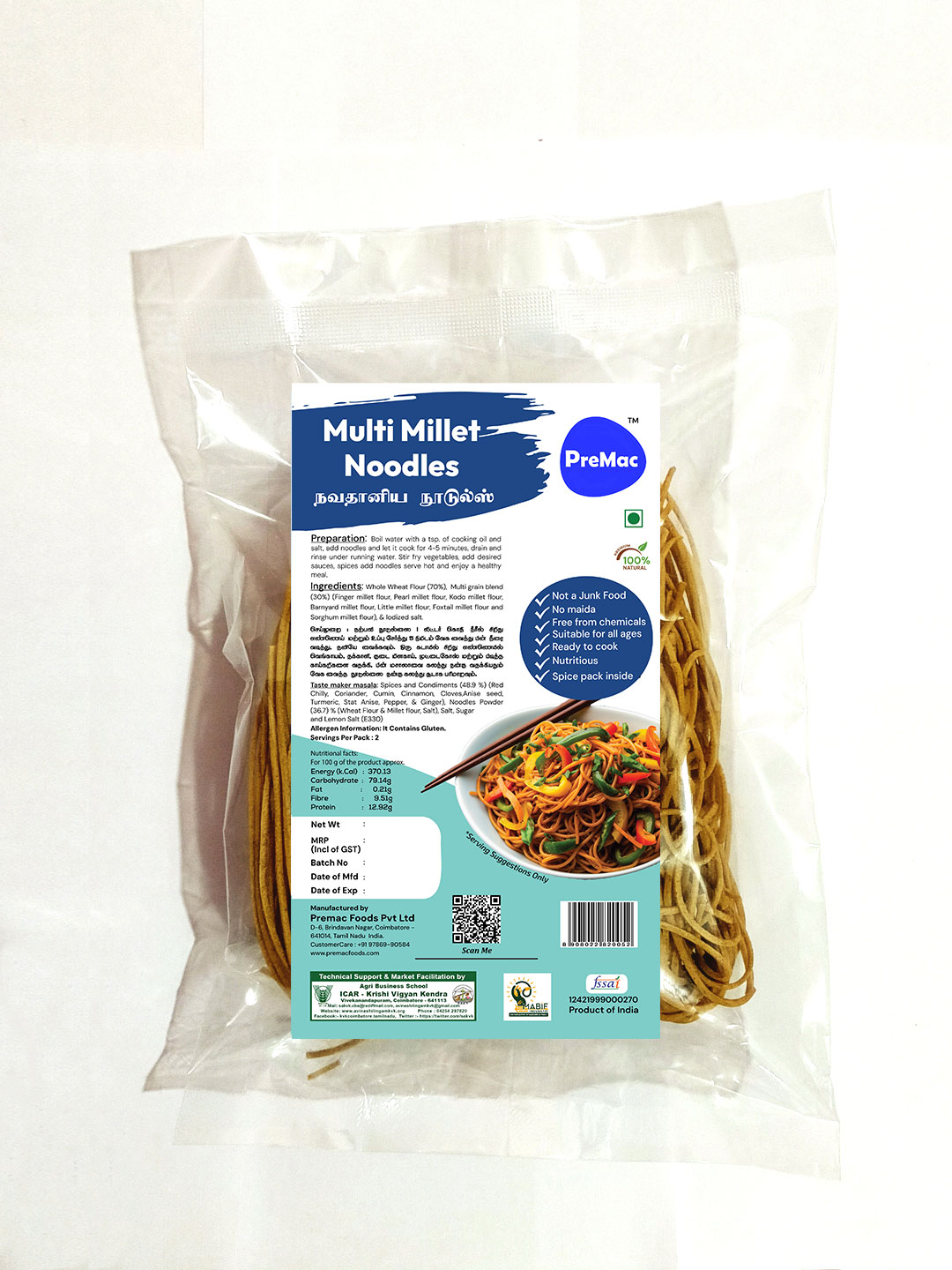 Multi Millet Noodles