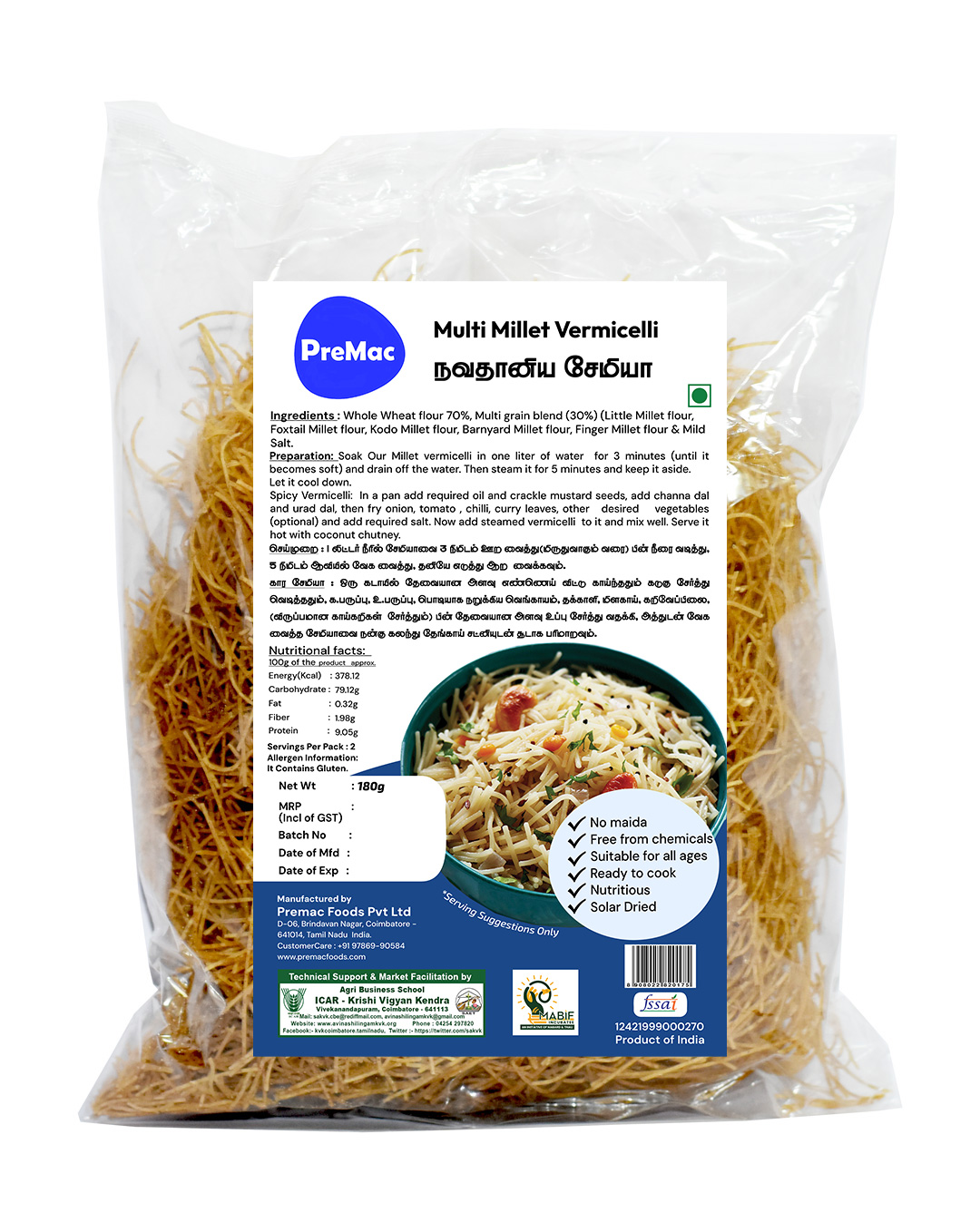 Multi-Millet-Vermicelli